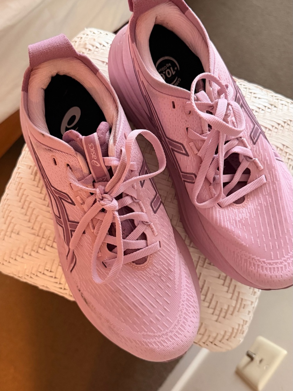 Asics Women’s Light Pink Running Sneakers